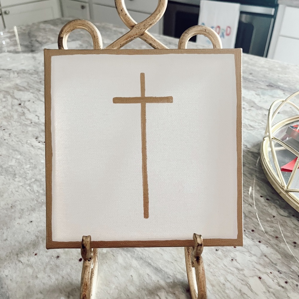 5 x 5 Cross Painting
